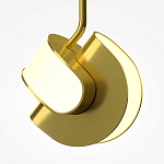 Подвесной светильник в цвете Латунь Levix варинант исполнения - 3 | Loft Concept в Орле