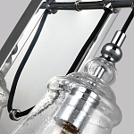 Бра с плафоном в форме колокола из прозрачного стекла с пузырьками Feiss варинант исполнения - 2 | Loft Concept в Орле