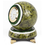 Часы настольные в виде шара из натурального камня Ball Stone Clock варинант исполнения - 5 | Loft Concept в Орле