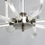 Люстра с 8-ю лампами и гранеными стеклянными плафонами Prism Gala варинант исполнения - 11 | Loft Concept в Орле