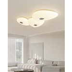 Потолочный светильник с тремя овальными матовыми плафонами TRIDalmen варинант исполнения - 3 | Loft Concept в Орле