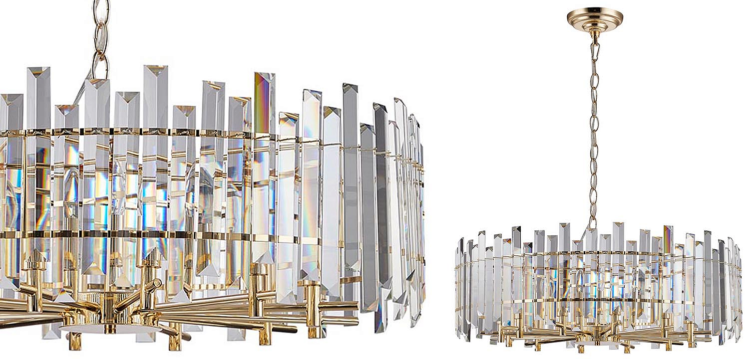 Люстра Langley Chandelier gold 80 Люстра Langley Chandelier gold 80 - Loft-Concept в Орле