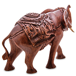 Статуэтка из дерева суар в виде слона Two Tusks варинант исполнения - 2 | Loft Concept в Орле