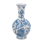 Ваза фарфоровая с синими цветочными мотивами Independence варинант исполнения - 2 | Loft Concept в Орле