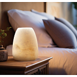 Настольная лампа в форме трапеции из натурального камня Soft Glow of Stone варинант исполнения - 4 | Loft Concept в Орле