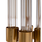 Торшер металлический со стеклянным основанием Intersection варинант исполнения - 2 | Loft Concept в Орле