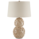 Настольная лампа с декоративными элементами в виде ракушек Frosting варинант исполнения - 3 | Loft Concept в Орле