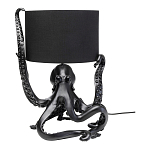 Дизайнерская Настольная лампа Черный Осьминог варинант исполнения - 1 | Loft Concept в Орле