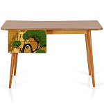 Письменный стол с принтом на ящиках Elise Desk варинант исполнения - 2 | Loft Concept в Орле