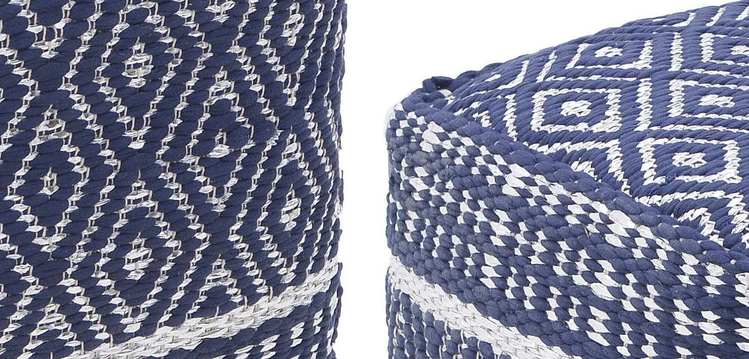 Пуф Rhombuses Kelim Ornament Pouf Пуф Rhombuses Kelim Ornament Pouf - Loft-Concept в Орле