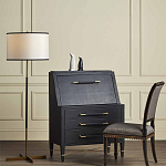 Торшер с тканевым абажуром в форме цилиндра Pinwheel Shape Base варинант исполнения - 5 | Loft Concept в Орле