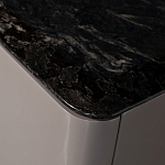Тумба под телевизор с мраморной столешницей Presentability варинант исполнения - 3 | Loft Concept в Орле