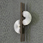 Бра  с фигурным мраморным рассеивателем Spiral of Warm Light варинант исполнения - 2 | Loft Concept в Орле