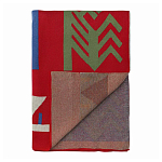 Плед хлопковый по мотивам чувашских орнаментов Ural and Siberian Patterns варинант исполнения - 2 | Loft Concept в Орле