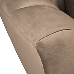 Дизайнерское кресло мягкое из серого велюра Serenity варинант исполнения - 3 | Loft Concept в Орле