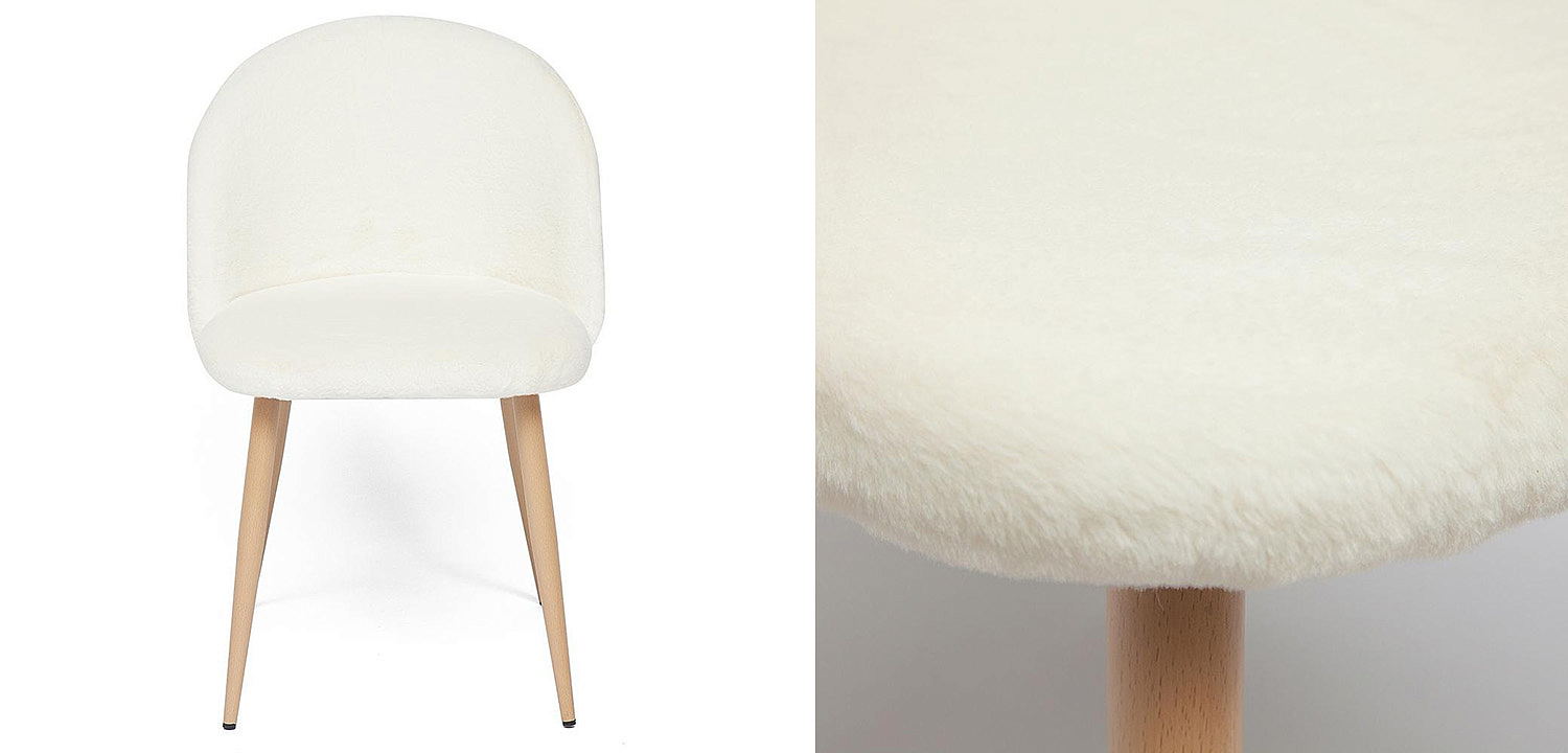 Стул Lea white plush - Loft-Concept в Орле