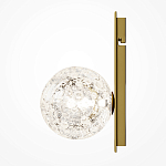 Бра с плафоном из прозрачного стекла с пузырьками воздуха Effervia варинант исполнения - 2 | Loft Concept в Орле