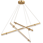 Светодиодная люстра Trumpet Tube Brass 107 варинант исполнения - 2 | Loft Concept в Орле