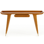 Дизайнерский рабочий стол из массива дерева Gio Ponti D.847.1 Writing Desk варинант исполнения - 1 | Loft Concept в Орле