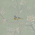 Обои ручная роспись Badminton Mercury Grey варинант исполнения - 3 | Loft Concept в Орле