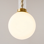 Подвесной светильник со стеклянными вставками Helios варинант исполнения - 5 | Loft Concept в Орле