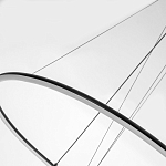 Светодиодная люстра Black LED Circle and Ball Lamp варинант исполнения - 4 | Loft Concept в Орле