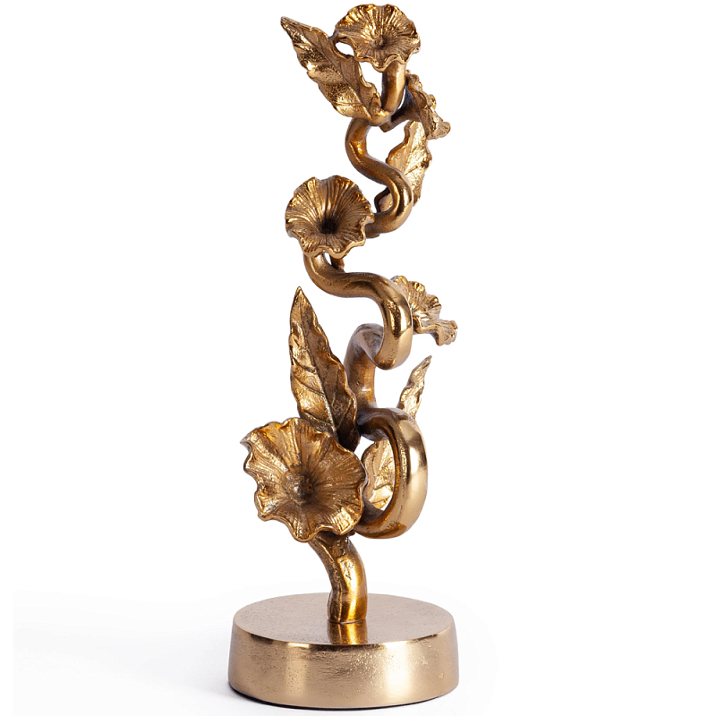 Статуэтка золотая Metal Flowers Gold Золотой Статуэтка золотая Metal Flowers Gold Золотой в Орле | Loft Concept