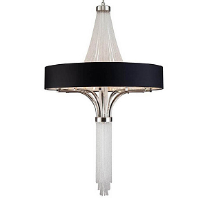 Люстра Luccу с Черным Тканевым Плафоном