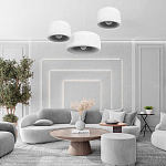 Подвесной светильник с цилиндрическим фактурным абажуром Sergey Makhno варинант исполнения - 13 | Loft Concept в Орле