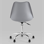 Офисный стул на металлическом основании EGGERY Grey варинант исполнения - 4 | Loft Concept в Орле