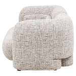 Дизайнерский двухместный диван с мягкими спинкой и подлокотниками бежевый Madelaine Sofa Beige варинант исполнения - 4 | Loft Concept в Орле