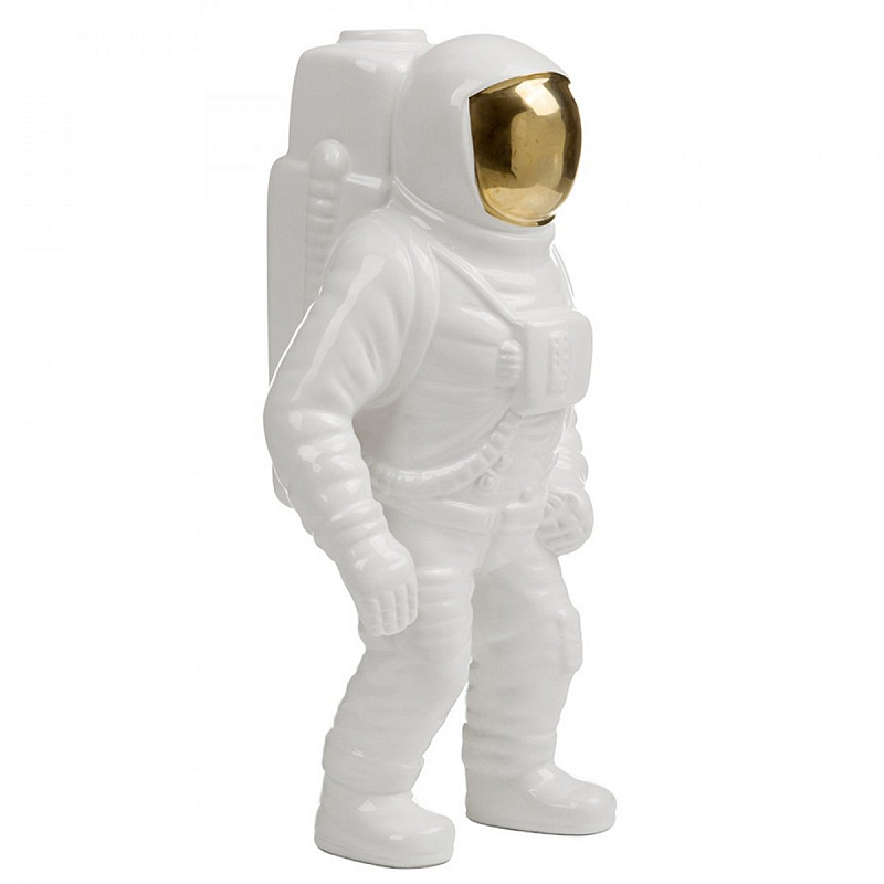 Статуэтка SELETTI Starman Vase Глянцевое золото Белый Статуэтка SELETTI Starman Vase Глянцевое золото Белый в Орле | Loft Concept