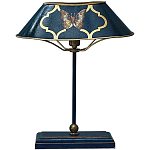 Настольная лампа с абажуром из металла Chinoiserie Butterfly Table Lamp Blue варинант исполнения - 1 | Loft Concept в Орле