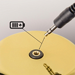 Настольная лампа фигурная цвета золото с гладким абажуром Высота 16 см Sophia варинант исполнения - 8 | Loft Concept в Орле