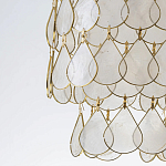 Подвесной светильник с декором из натуральной морской ракушки Iridescent Light варинант исполнения - 9 | Loft Concept в Орле