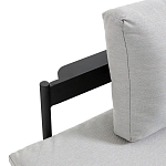 Диван-шезлонг черный Annet варинант исполнения - 3 | Loft Concept в Орле