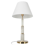 Настольная лампа с белым конусовидным абажуром More Tender варинант исполнения - 3 | Loft Concept в Орле