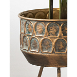 Железное кашпо Boston варинант исполнения - 8 | Loft Concept в Орле