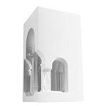 Встраиваемый в стену гипсовый светильник под покраску с арками и рельефными колоннами Antiquity Athena варинант исполнения - 4 | Loft Concept в Орле