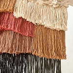 Текстильное Панно с бахромой варинант исполнения - 1 | Loft Concept в Орле