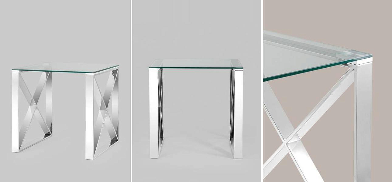 Стол приставной Lannes Collection Silver Стол приставной Lannes Collection Silver - Loft-Concept в Орле