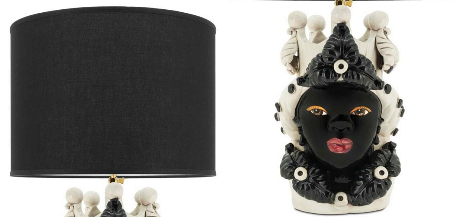 Настольная лампа Table Lamp Moro Lady Eve Black Настольная лампа Table Lamp Moro Lady Eve Black - Loft-Concept в Орле