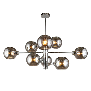 Люстра Staggered Glass Хром