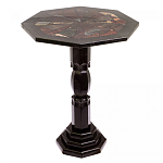 Кофейный стол из натуральных камней Змеевик и Яшма Natural Stone Tables варинант исполнения - 11 | Loft Concept в Орле