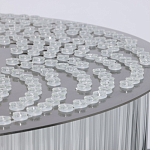 Люстра круглая с прозрачными стеклянными трубками Nembus варинант исполнения - 10 | Loft Concept в Орле