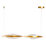 Люстра линейная с изогнутым плафоном Wave Line варинант исполнения - 2 | Loft Concept в Орле