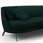 Мебельная ткань Шенилл темно-зеленый цвет 138 см T4-36 варинант исполнения - 5 | Loft Concept в Орле