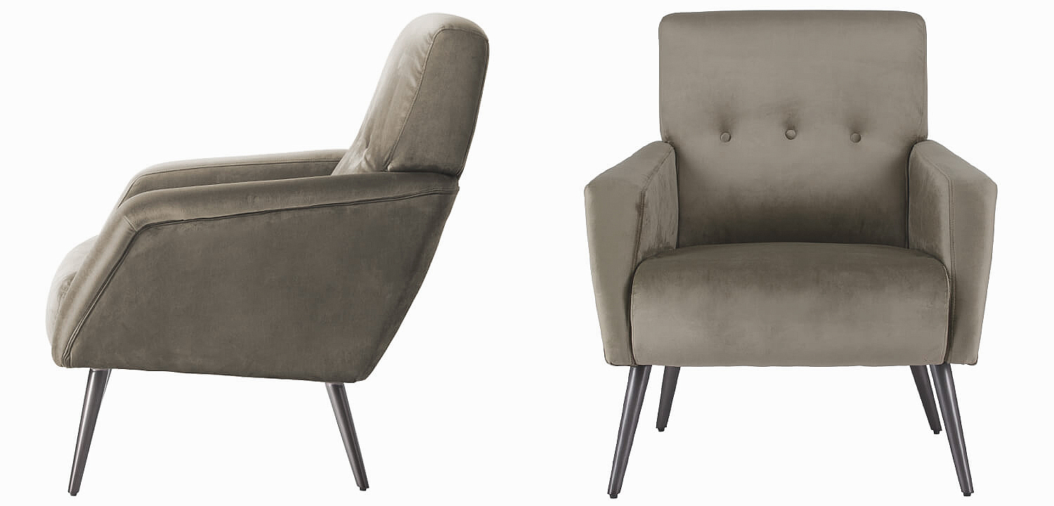 Кресло Diaspro Chair grey Кресло Diaspro Chair grey - Loft-Concept в Орле