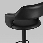 Барный стул черного цвета Strohach варинант исполнения - 6 | Loft Concept в Орле