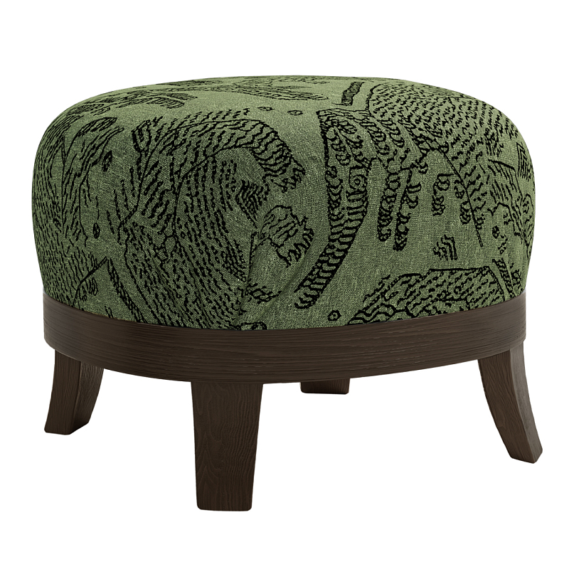 Пуф Turin Green Зеленый Коричневый в Орле | Loft Concept 